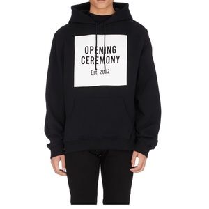 Opening Ceremony Black Logo Hoodie